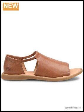 BORN Women's Cove Modern Leather Sandals Arch Support Ankle Strap